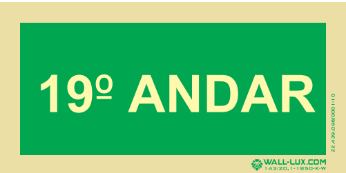 SINALIZAÇÃO DE EMERGENCIA FOTOLUMINESCENTE – PAVIMENTOS