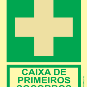 Placa Fotoluminescente – ORIENTAÇÃO E SALVAMENTO