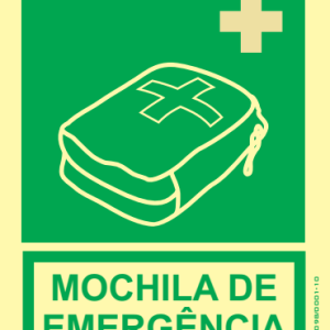 Placa Fotoluminescente – ORIENTAÇÃO E SALVAMENTO