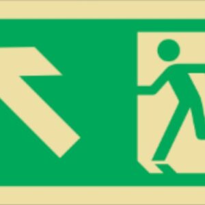 Placa Fotoluminescente – ORIENTAÇÃO E SALVAMENTO - S0500