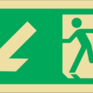 Placa Fotoluminescente – ORIENTAÇÃO E SALVAMENTO - S0700
