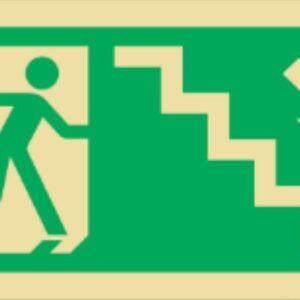 Placa Fotoluminescente – ORIENTAÇÃO E SALVAMENTO - S0800