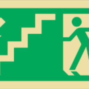 Placa Fotoluminescente – ORIENTAÇÃO E SALVAMENTO - S0900