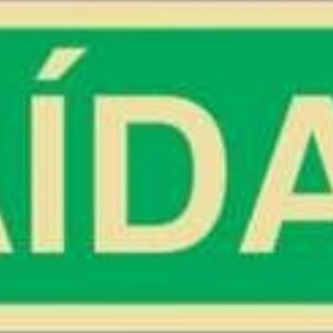 Placa Fotoluminescente – ORIENTAÇÃO E SALVAMENTO - S1401