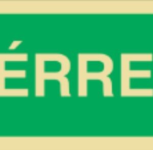 Placa Fotoluminescente – ORIENTAÇÃO E SALVAMENTO - S1700