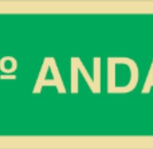 Placa Fotoluminescente – ORIENTAÇÃO E SALVAMENTO - S1730