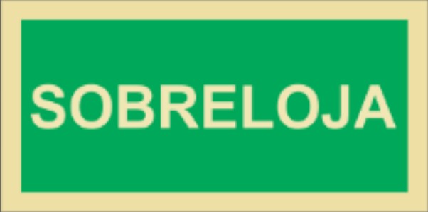 Placa Fotoluminescente – ORIENTAÇÃO E SALVAMENTO - S1743