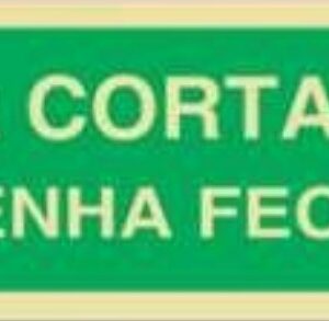 Placa Fotoluminescente – ORIENTAÇÃO E SALVAMENTO - S2000